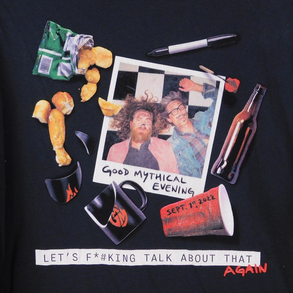 Good Mythical Evening 2022 T Shirt - Size XL