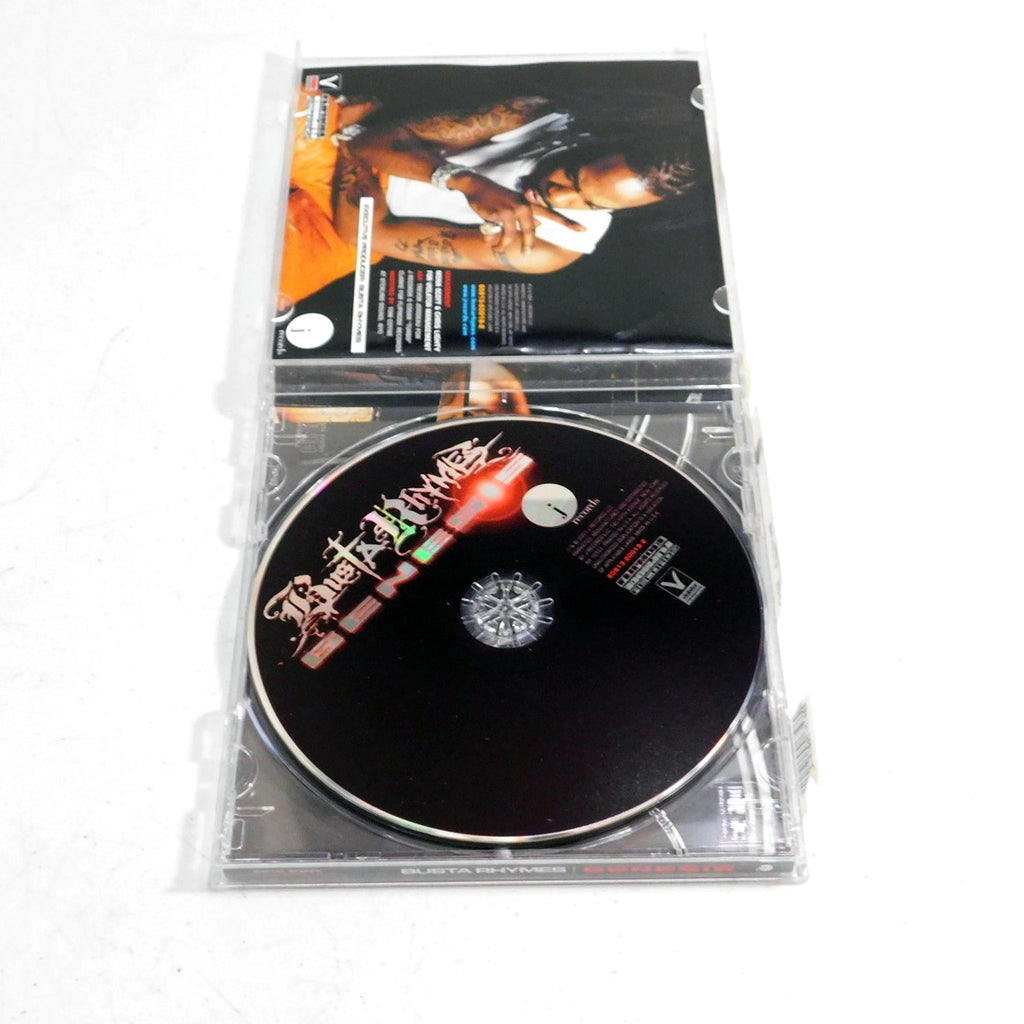 Busta Rhymes Genesis CD 2001 Tested Working 80813-20019-2 Hype Sticker