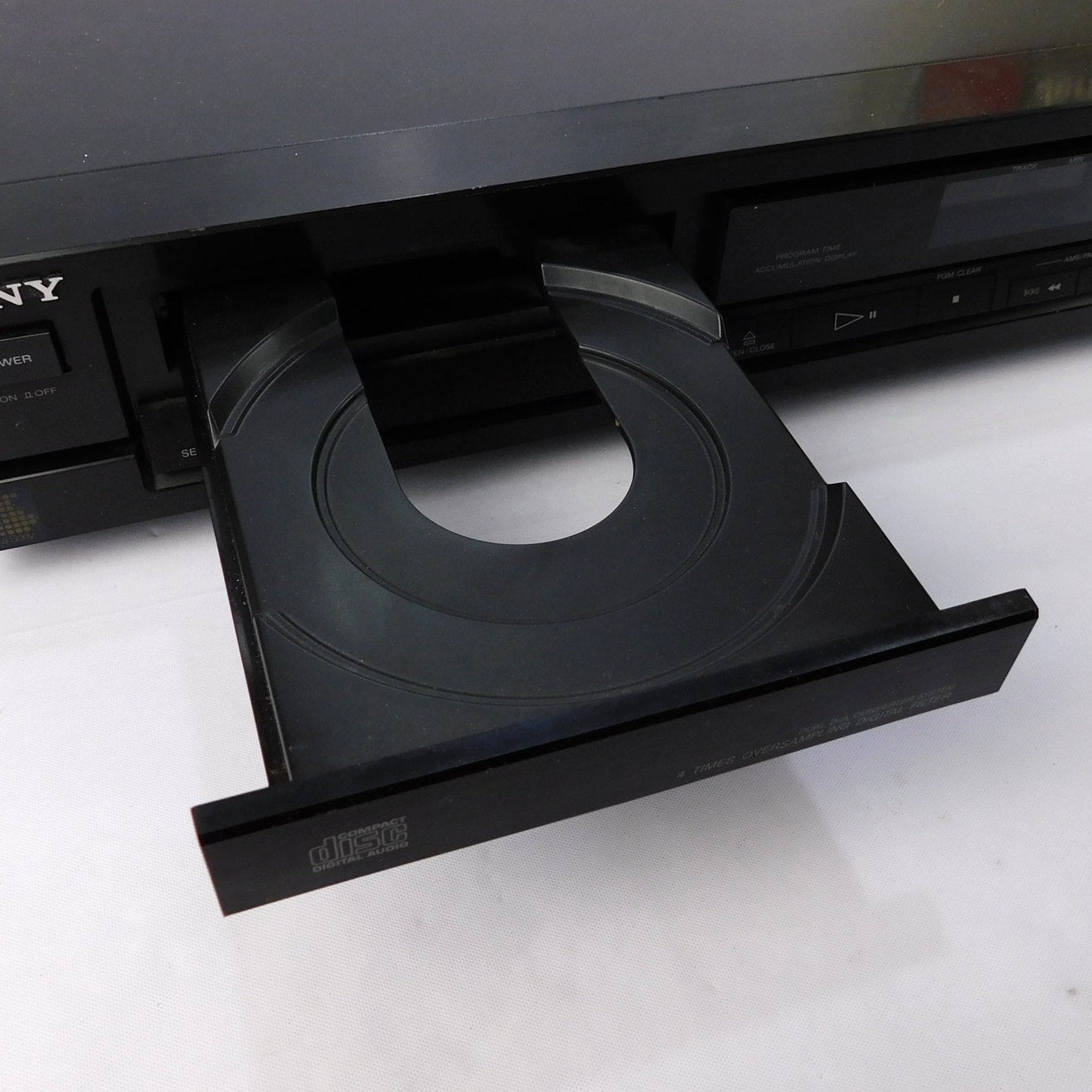 Sony CDP-190 CD Player Single Disc Fully Tested Serviced Vintage 1989 Japan