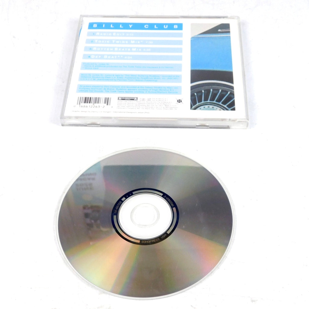 Junkie XL Billy Club CD Single 1998 Tested Roadrunner Records RR 2263-2
