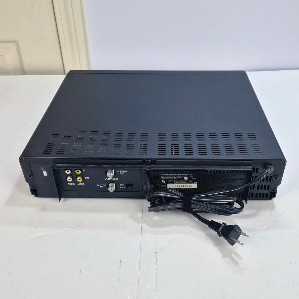 GE VG4016 VHS VCR Pro-Fect Video System Tested Working Vintage No Remote