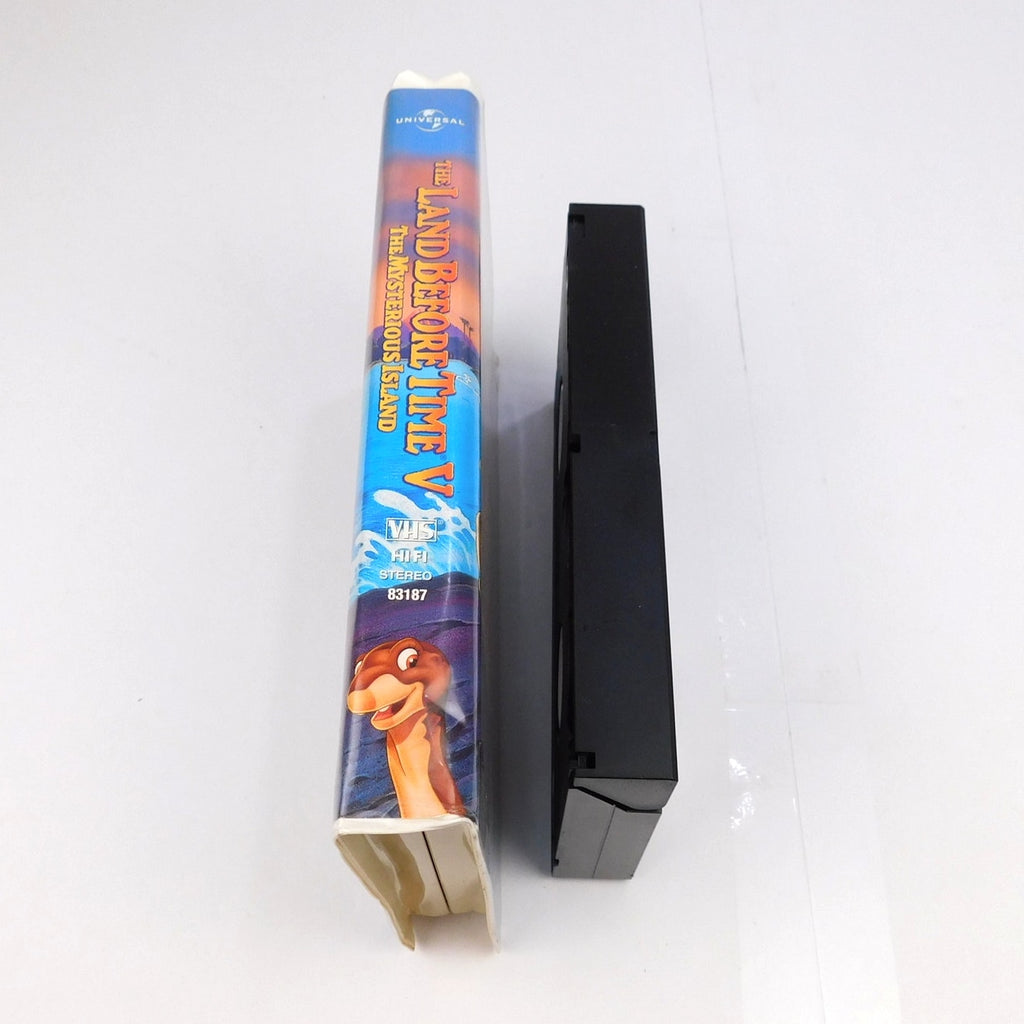 The Land Before Time V The Mysterious Island VHS Tested 1997 Clam Shell