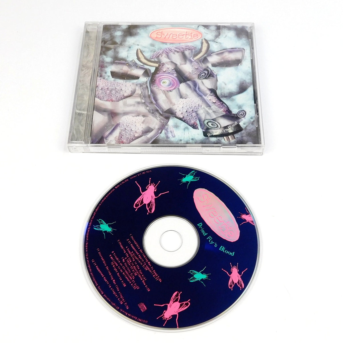 Sweetie Dried Fly's Blood CD 1997 Tested Darkride Records Alternative Indie Rock