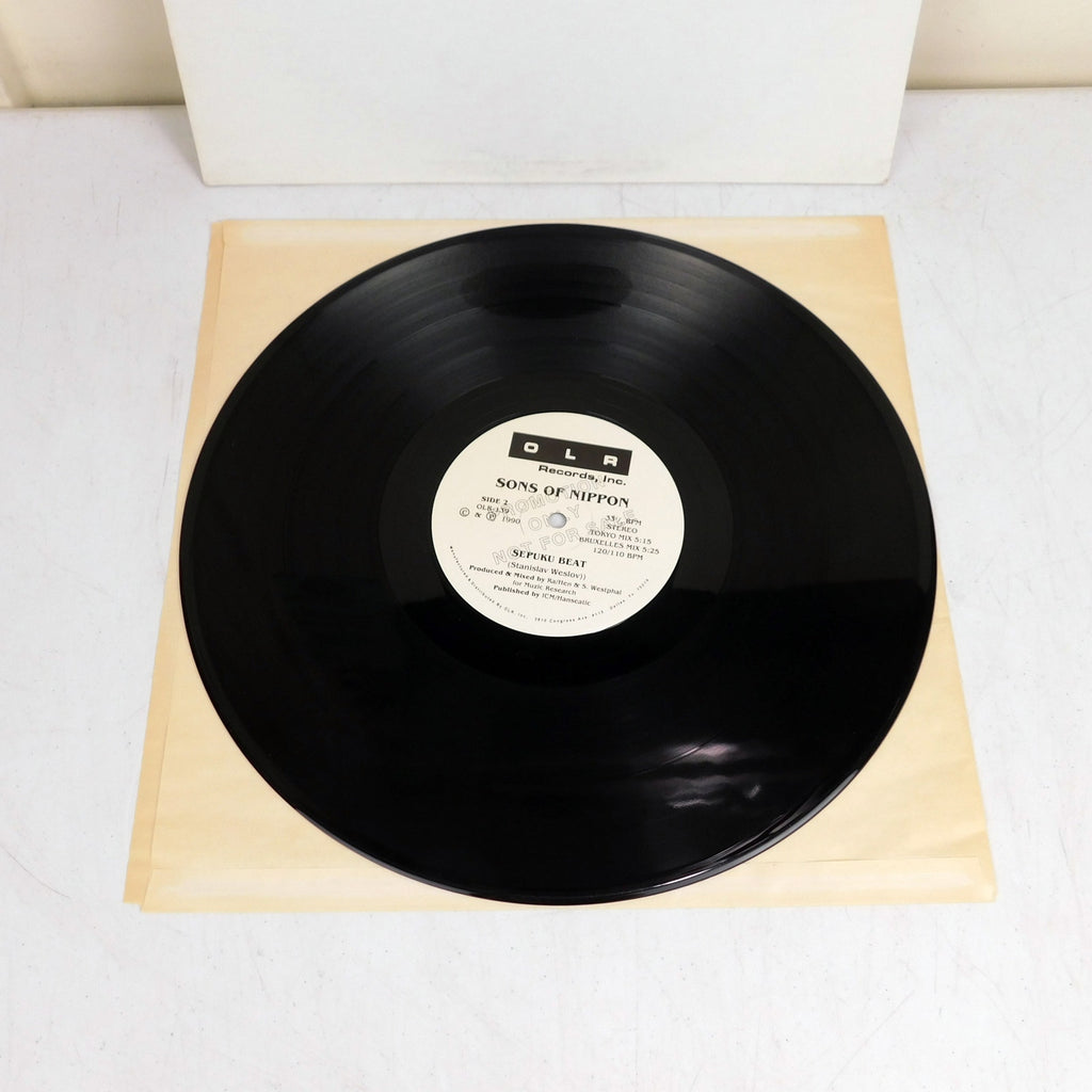 3 Times 6 / Sons Of Nippon - You Can Run / Sepuku Beat - Promo Vinyl LP 1990