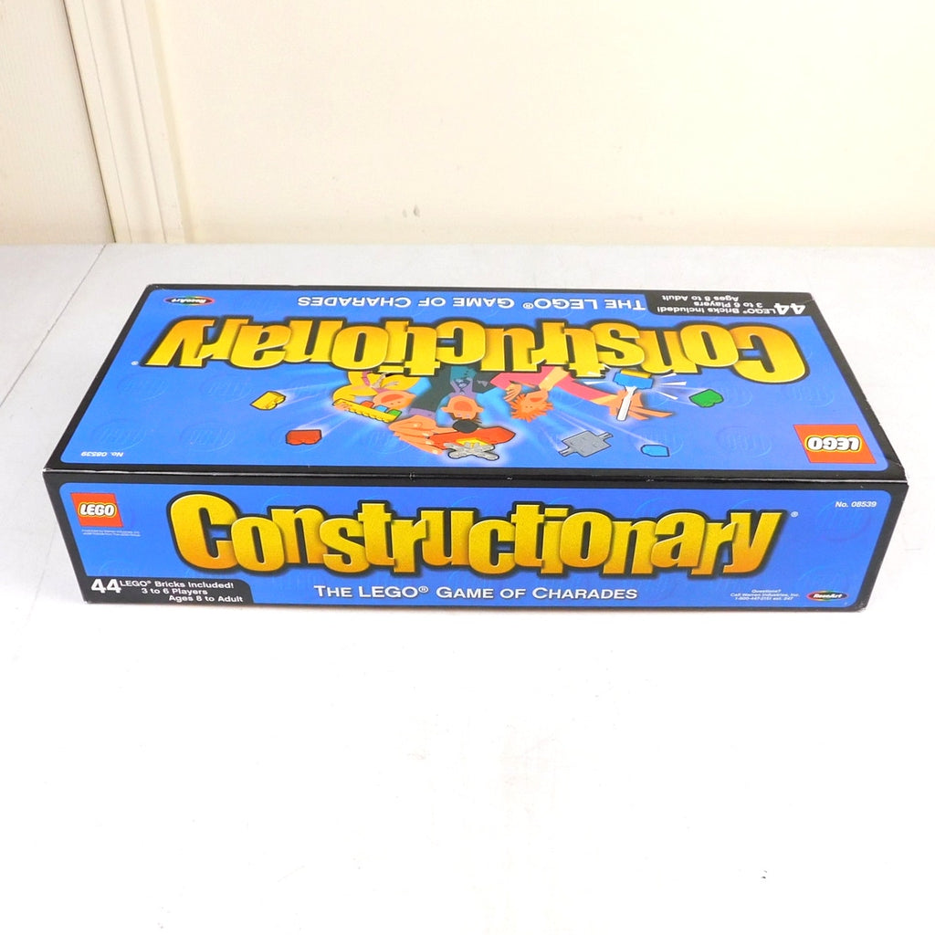 Lego Constructionary Charades Board Game 2003 Complete In Box Roseart 08539