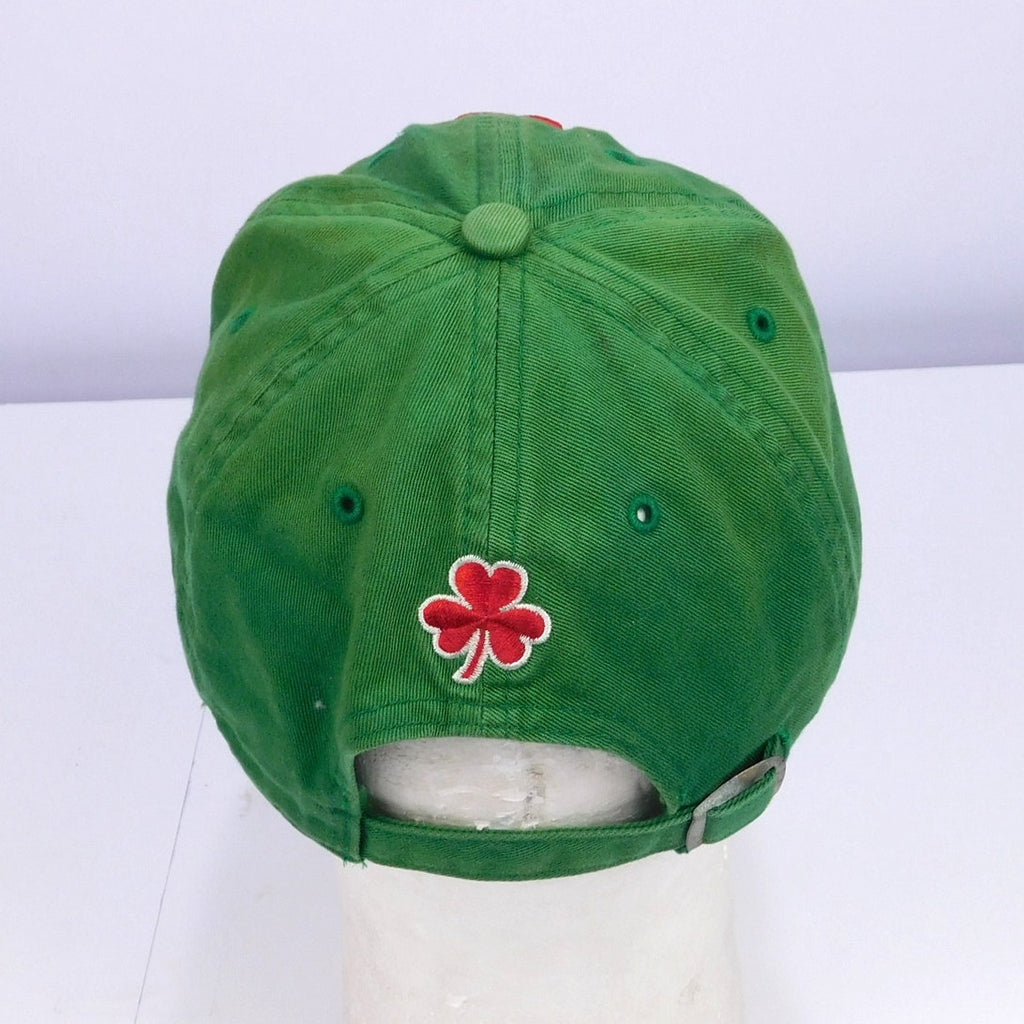 90s Boston Red Sox Green Strapback Hat - Adjustable