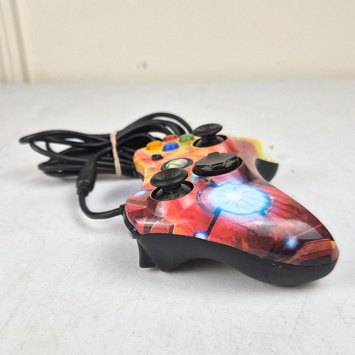 Iron Man Xbox 360 Controller Wired PDP Marvel Tested Working USB