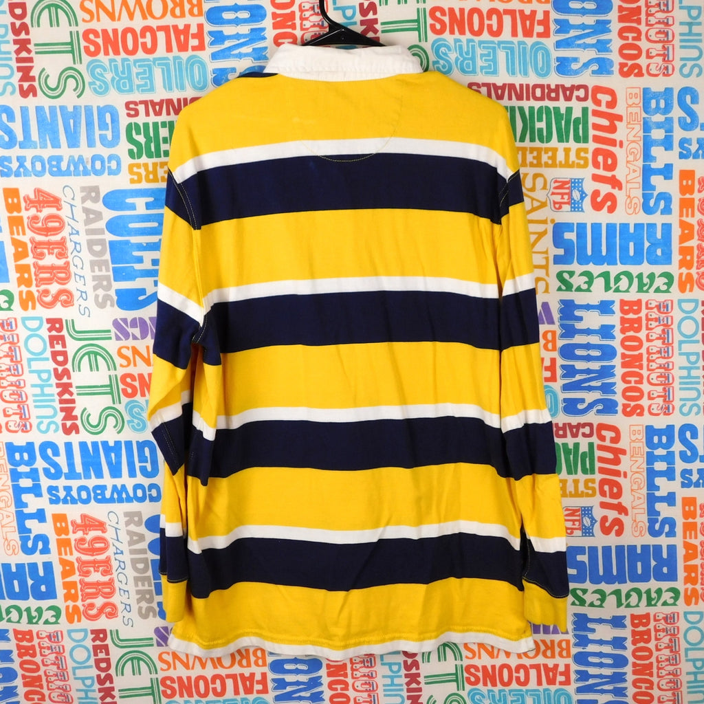 Chaps Ralph Lauren Striped Rugby Polo - Size L