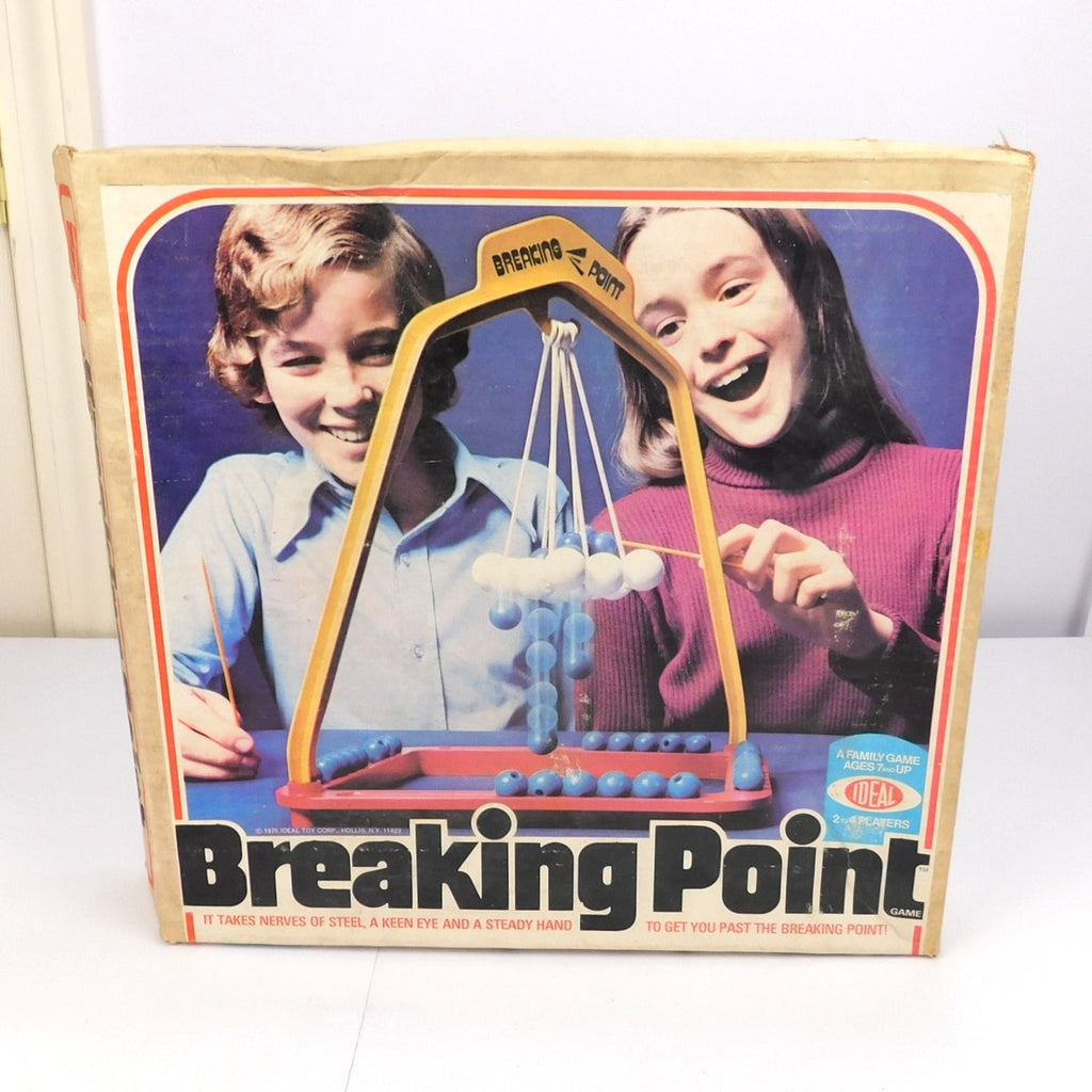 Vintage Breaking Point Game Ideal Toys 1976 Boxed Near Complete Missing 2 Pieces