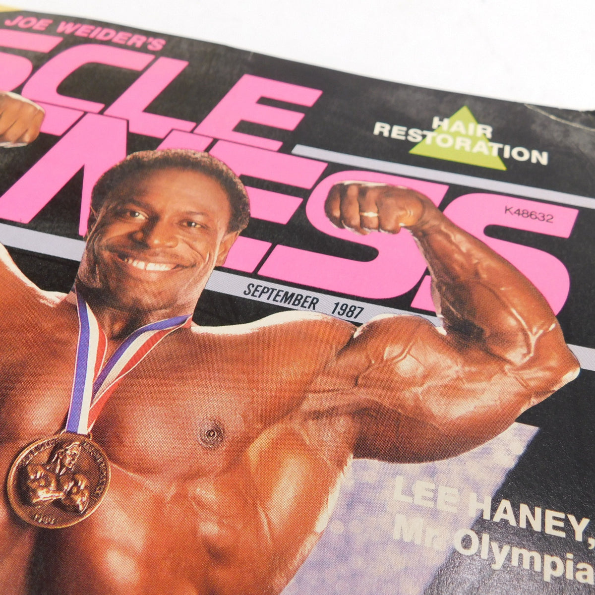 Muscle & Fitness September 1987 Lee Haney Mr Olympia Lisa Todd Bodybuilding