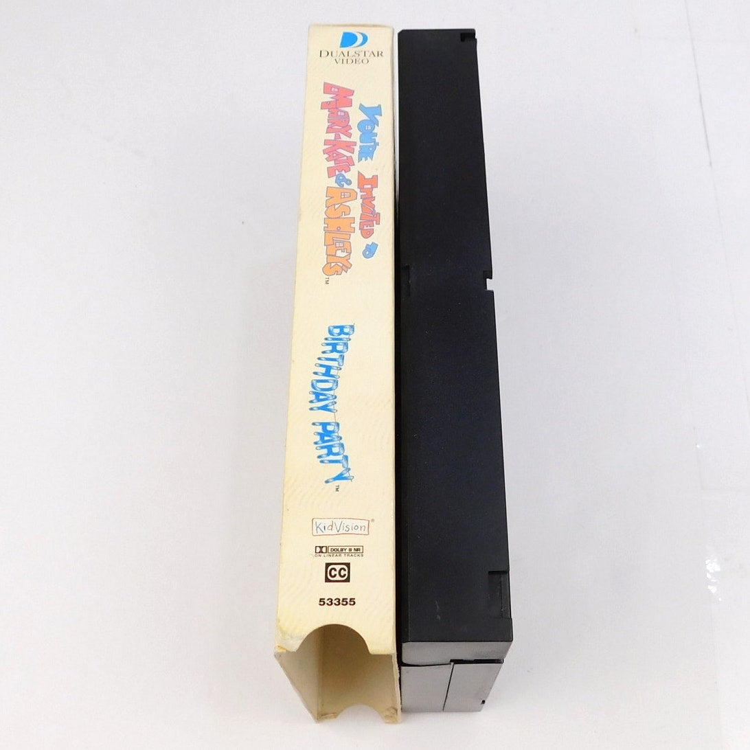 Mary Kate And Ashley Birthday VHS Tested 1997 DualStar KidVision Six Flags