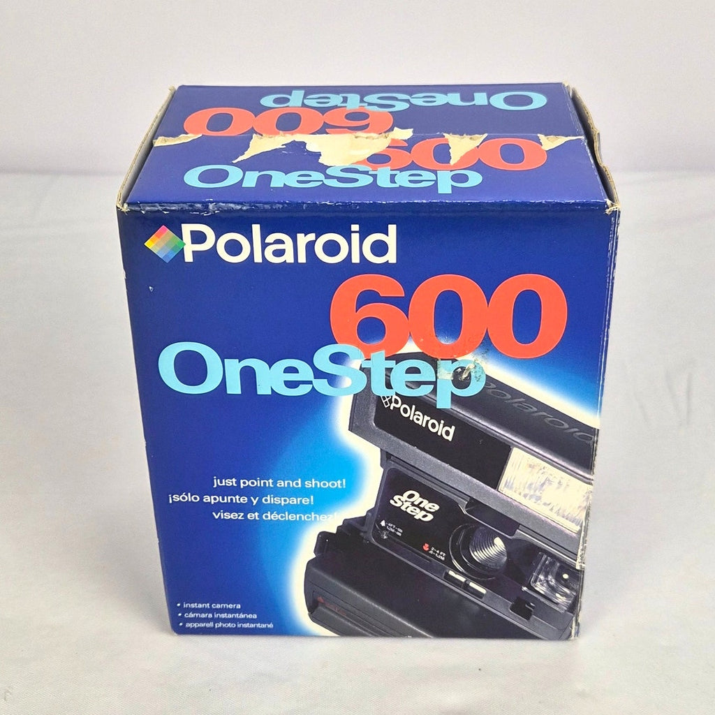 Polaroid 600 OneStep Instant Film Camera Tested Complete w/ Manual New Open Box