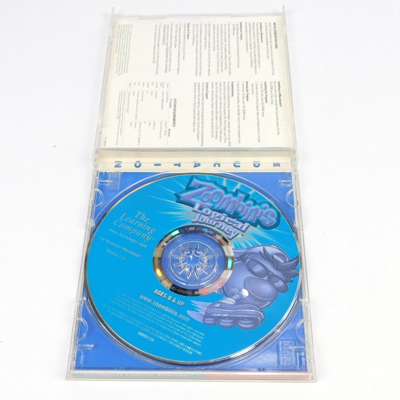 Zoombinis Logical Journey PC CD ROM Game Tested 2001 Windows Mac Math Logic
