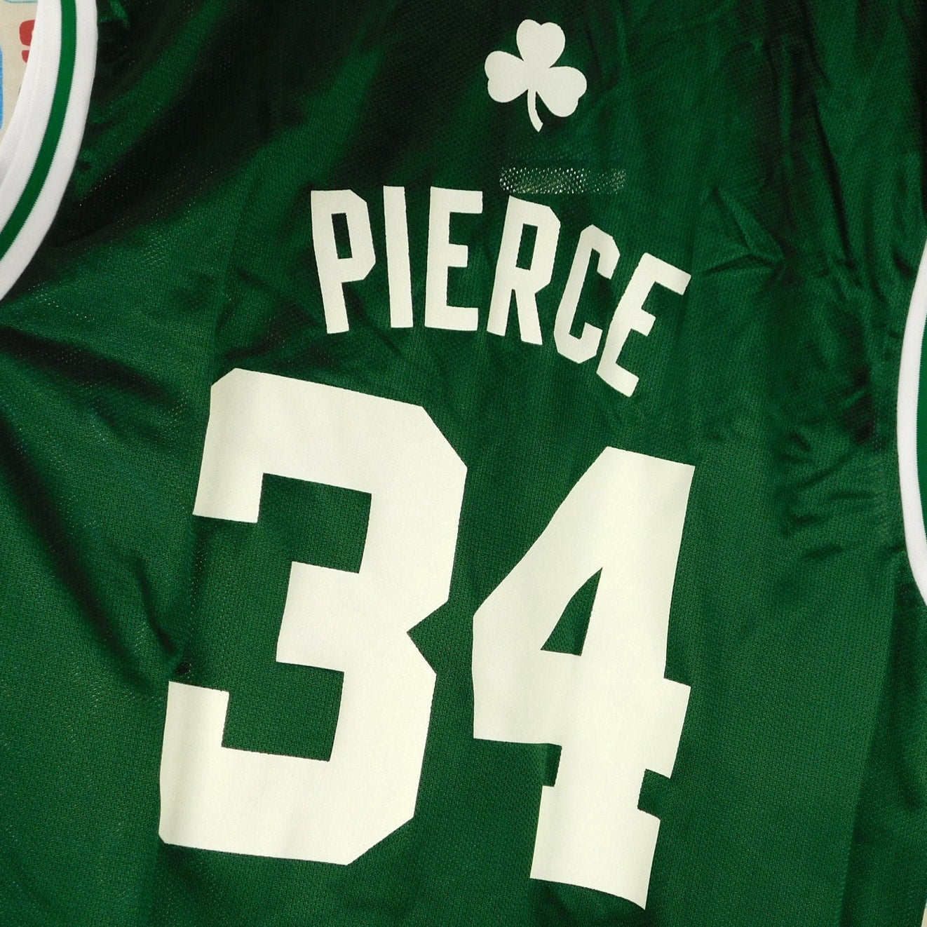 Adidas Boston Celtics Paul Pierce Jersey Size XL NWT Deadstock 2008 Green Mesh