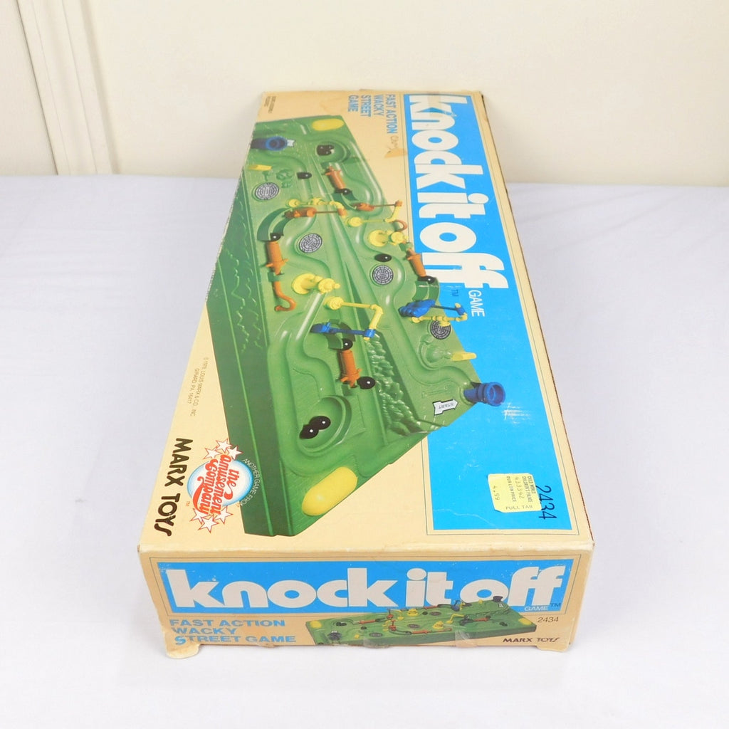 Vintage Knock It Off Marble Game 1978 Marx Toys Complete Except 1 Drain Pipe