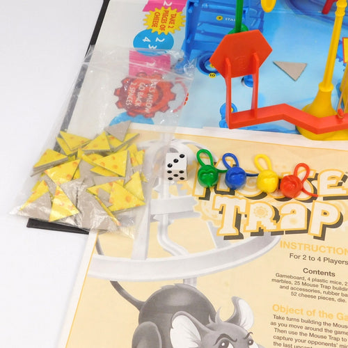 1999 Mouse Trap Milton Bradley Board Game Complete CIB Instructions Vintage