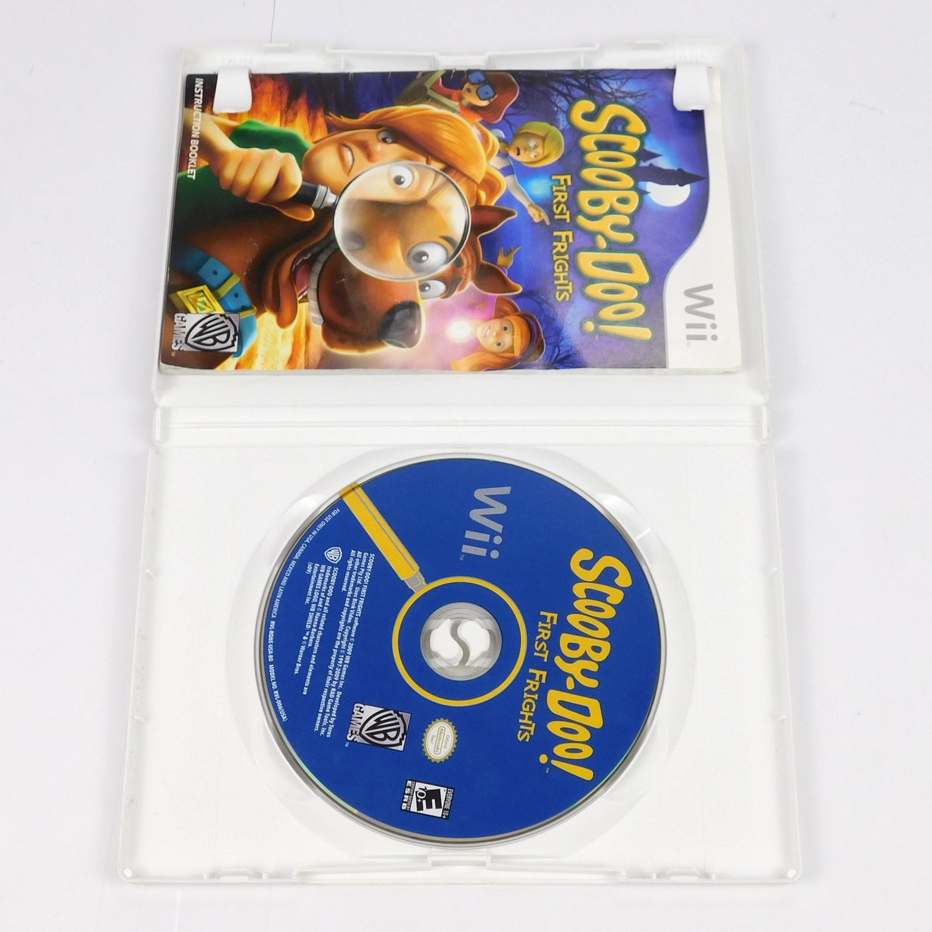 Scooby-Doo First Frights Nintendo Wii 2009 Complete CIB Manual Tested