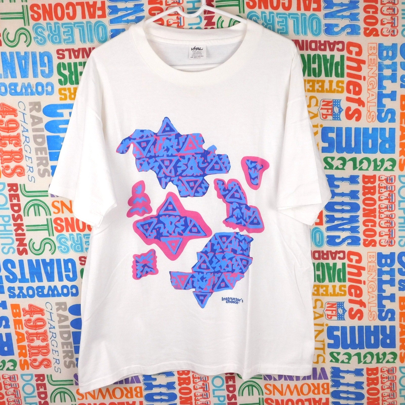 Retro Vital Aerobic Wear Instructor's Choice T Shirt - Tagged OSFA, Fits XL