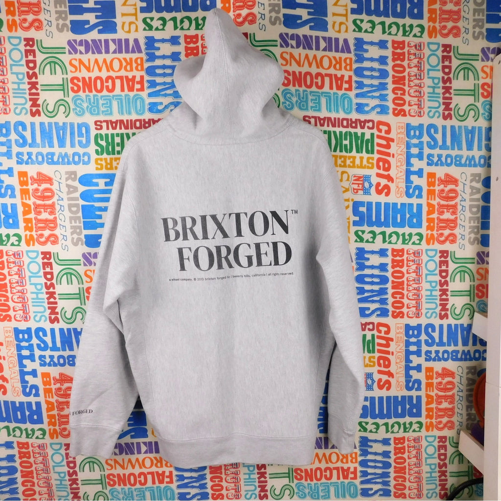 Brixton Forged Wheels Rights Reserved Hoodie - Size L