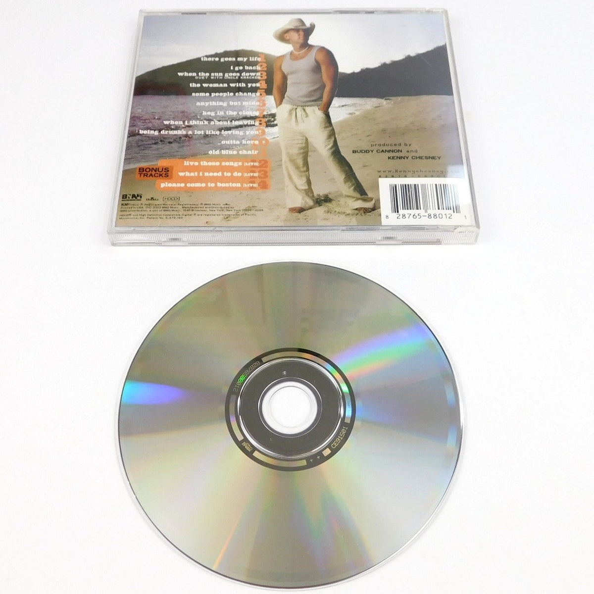 Kenny Chesney When the Sun Goes Down CD Tested Bonus Tracks BNA 2004 Country