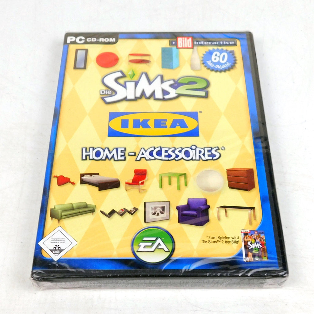The Sims 2 IKEA Home Stuff PC CD ROM New Sealed German Version