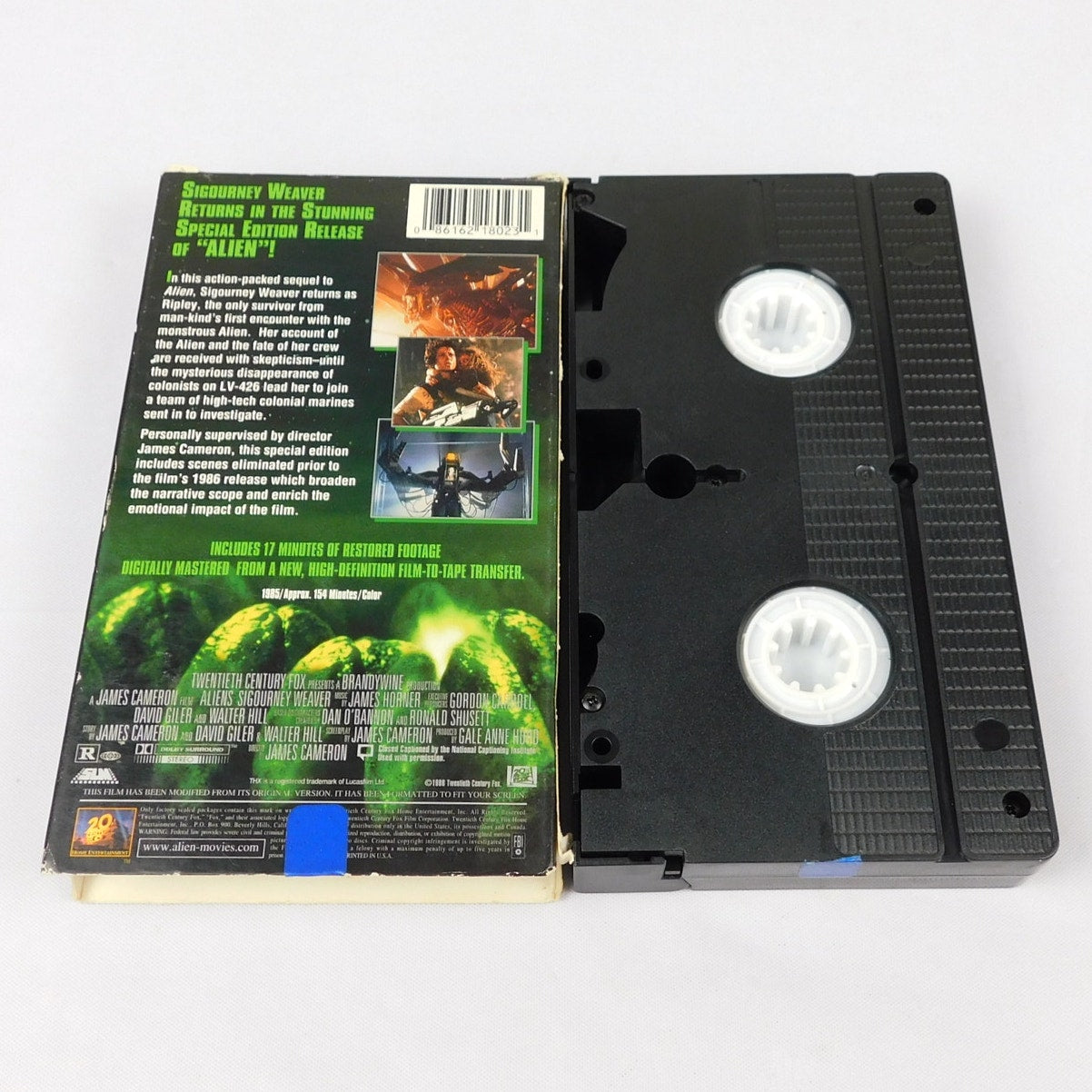 Aliens Special Edition VHS 1999 Tested Working 20th Century Fox Sci Fi Horror