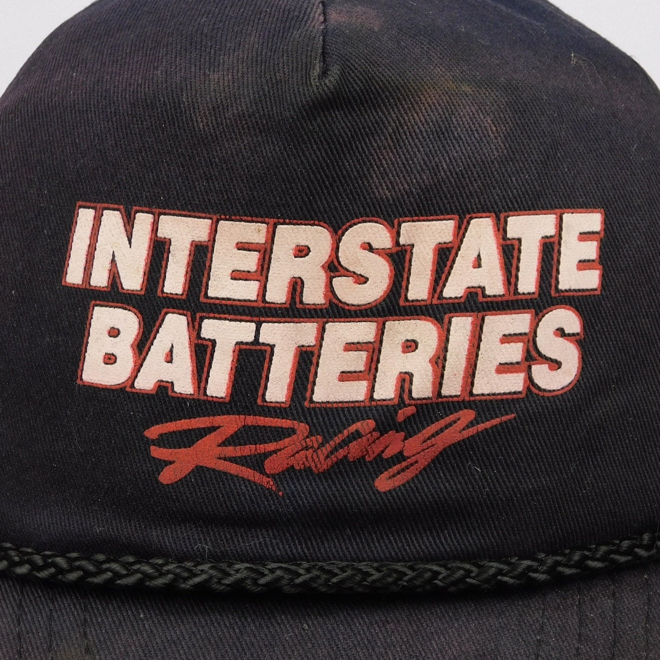 Retro Interstate Batteries Racing Snapback Hat - Adjustable