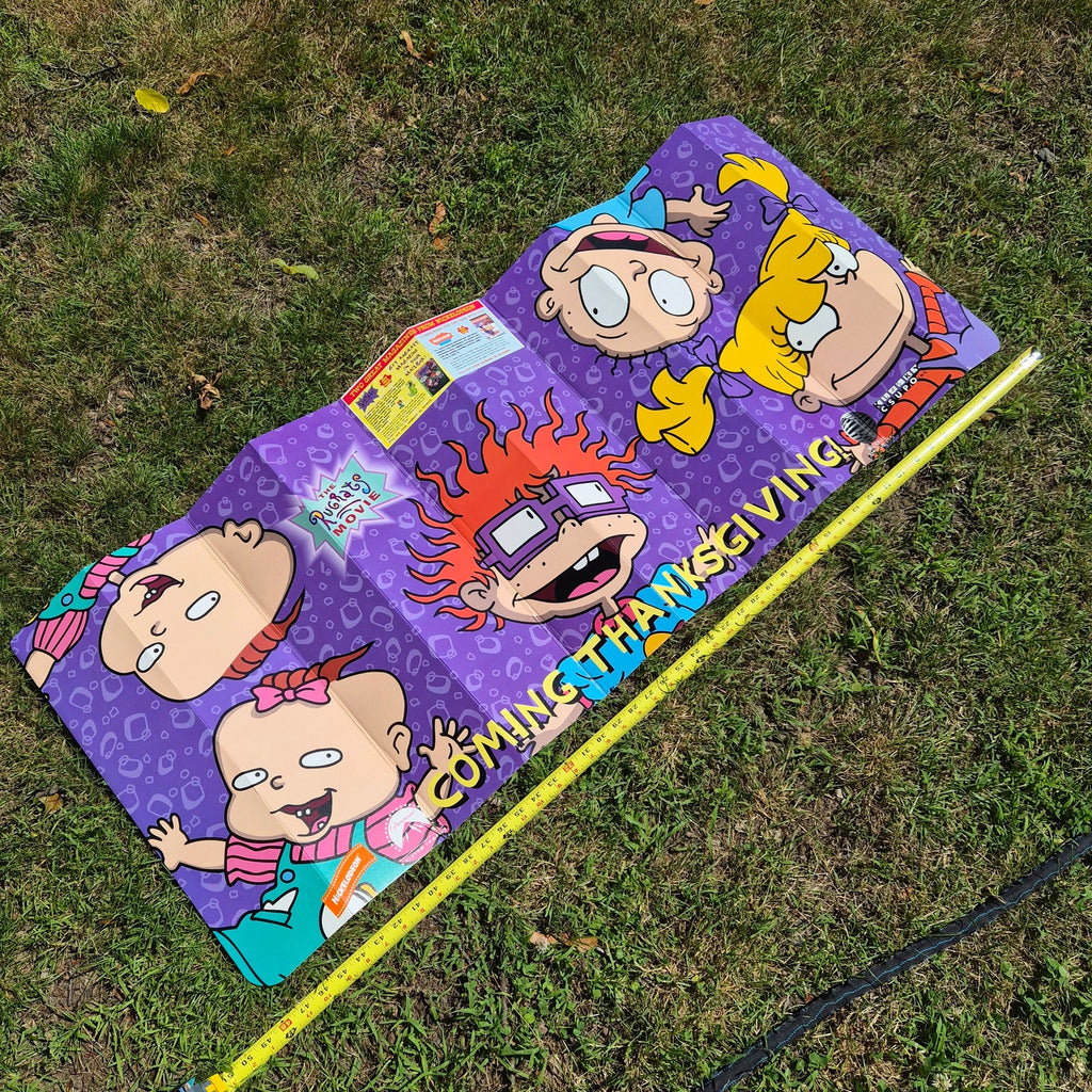 Vintage 1998 Rugrats Movie Windshield Sun Shade National Amusements Promo New