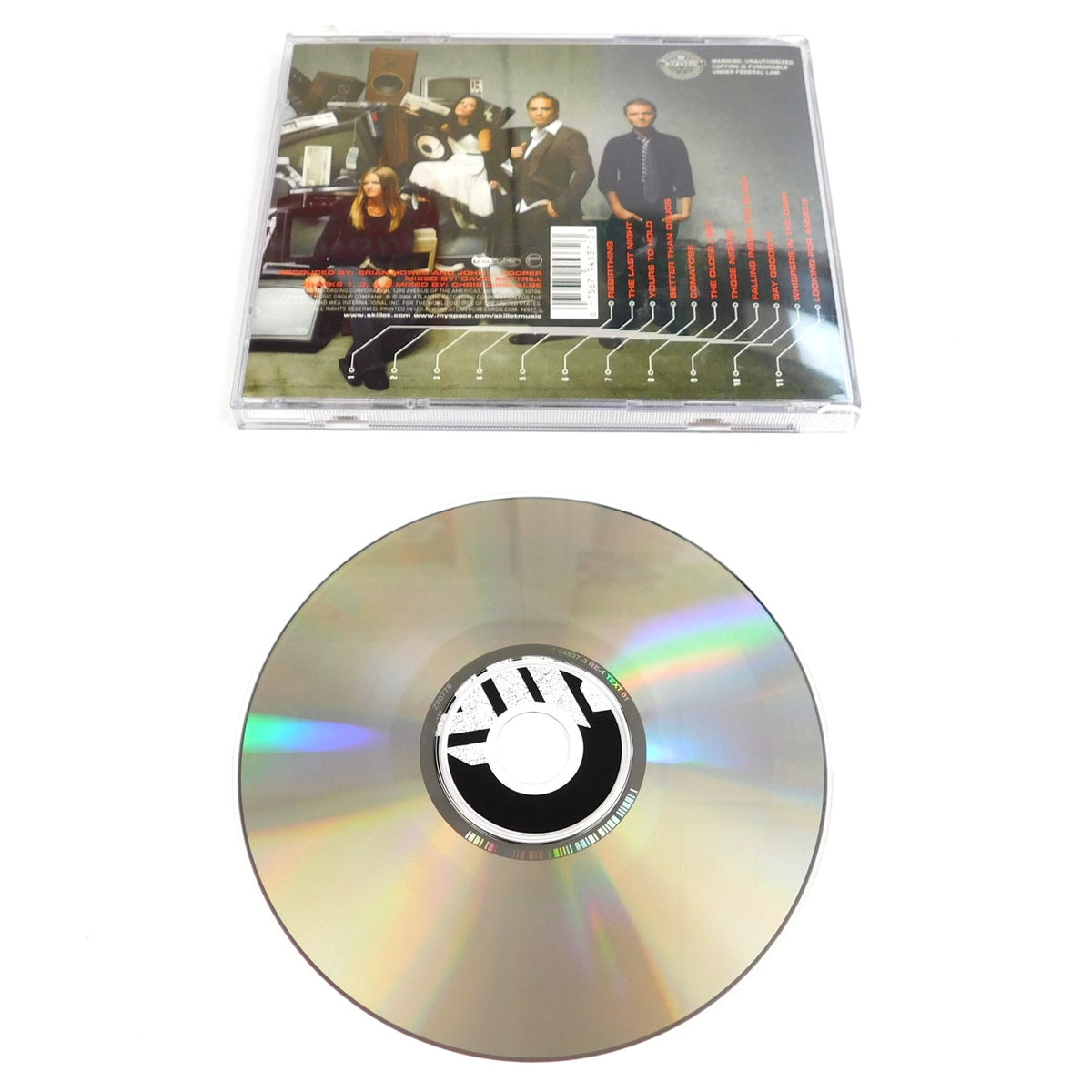 Skillet Comatose CD 2006 Atlantic Lava 94537-2 Christian Hard Rock Tested