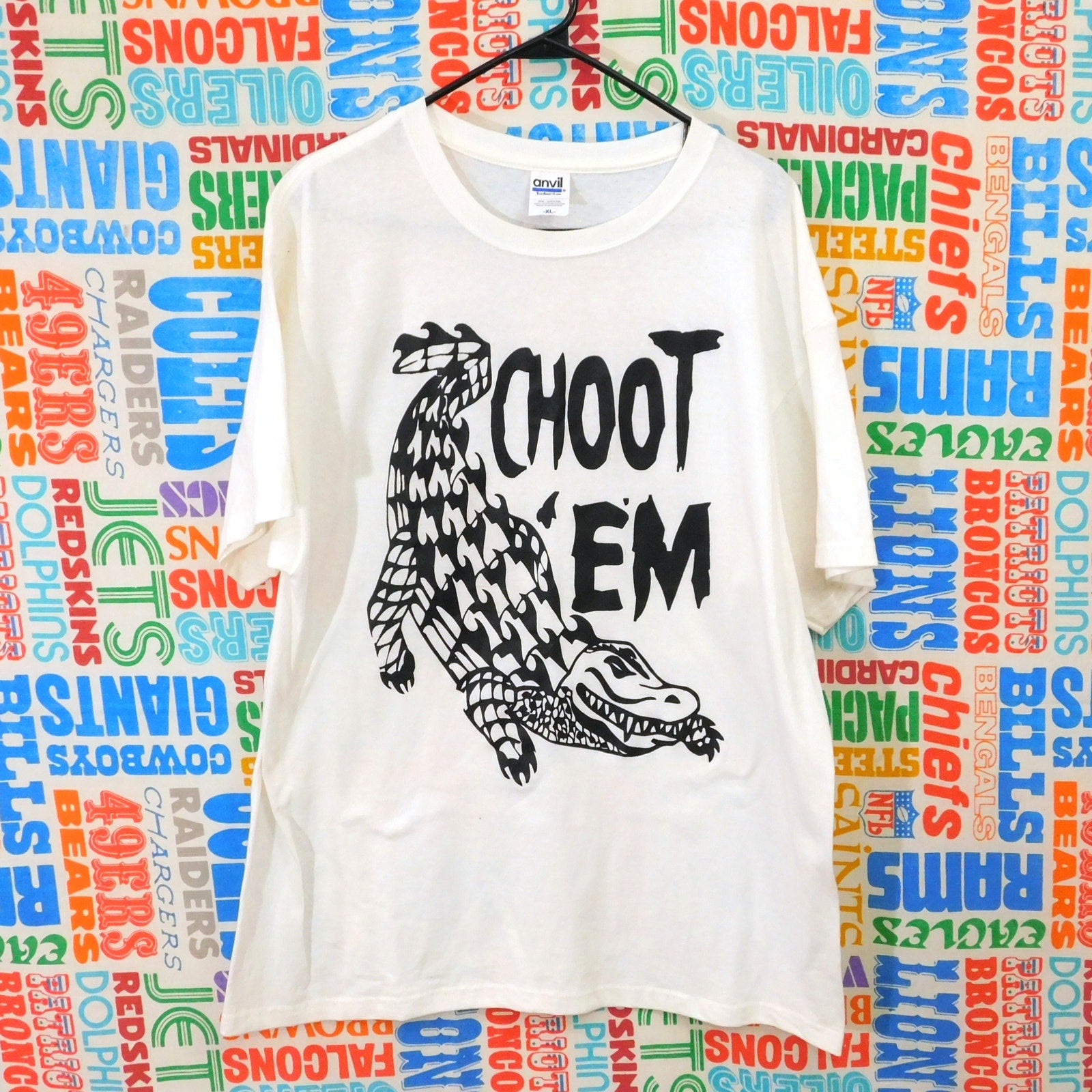 Choot Em Alligator T Shirt - Size XL