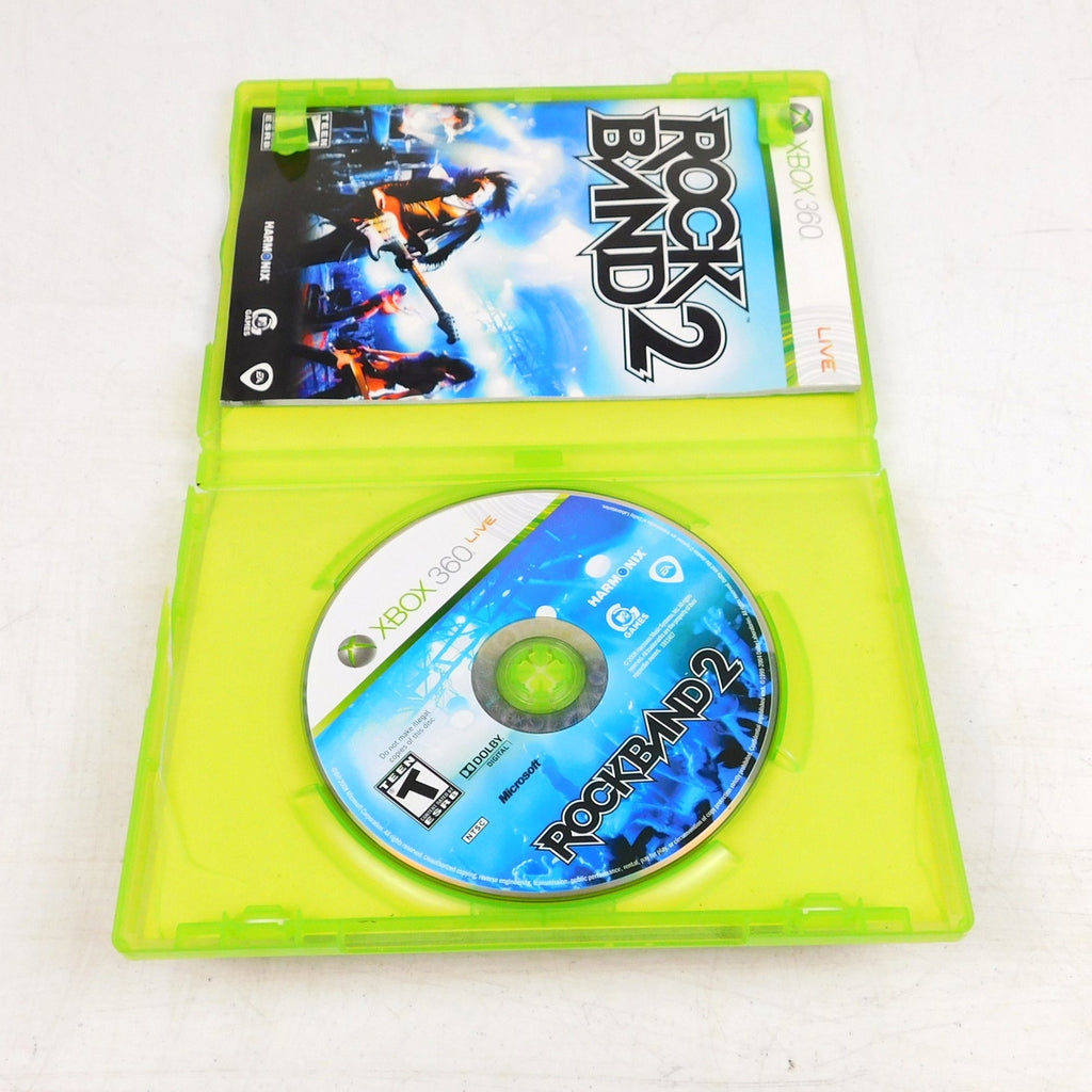 Rock Band 2 Microsoft Xbox 360 2008 Complete CIB Tested Working