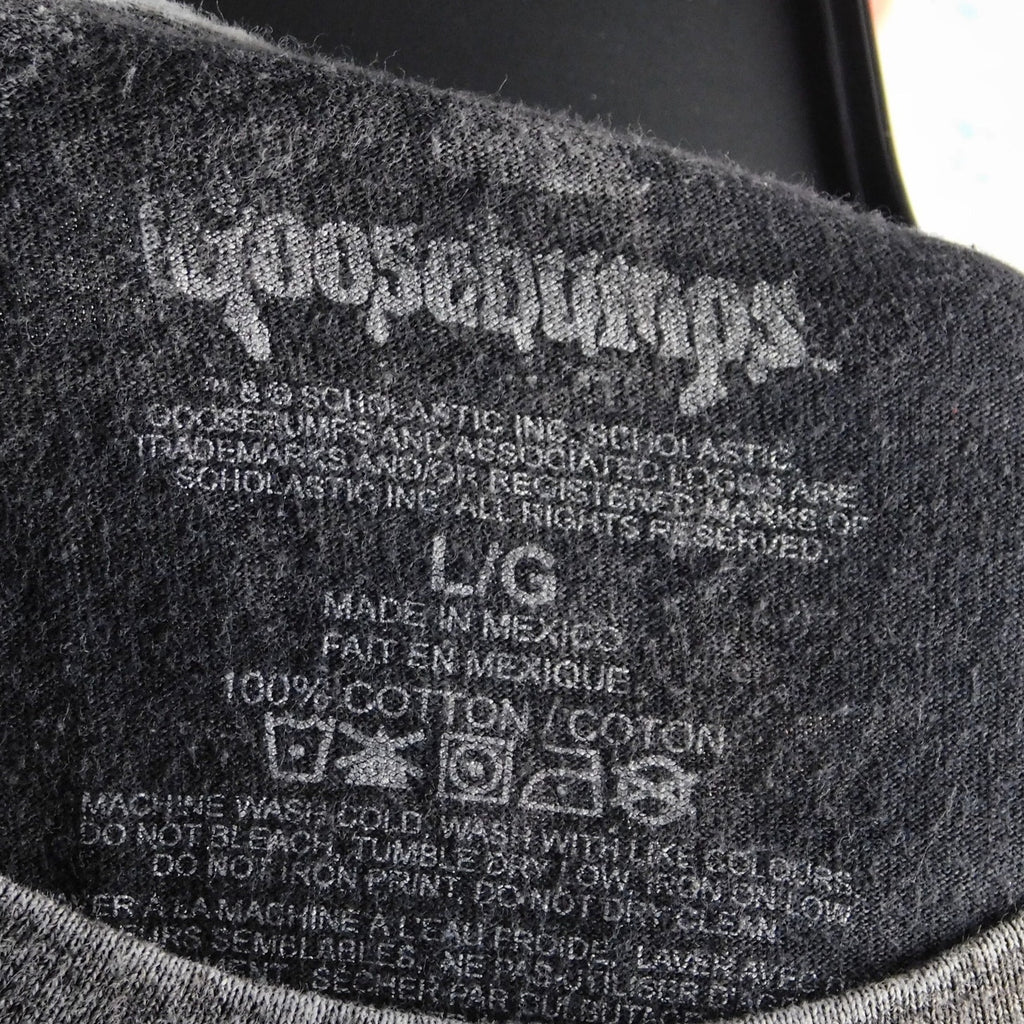 Goosebumps Night Of The Living Dummy Acid Wash T Shirt - Size L