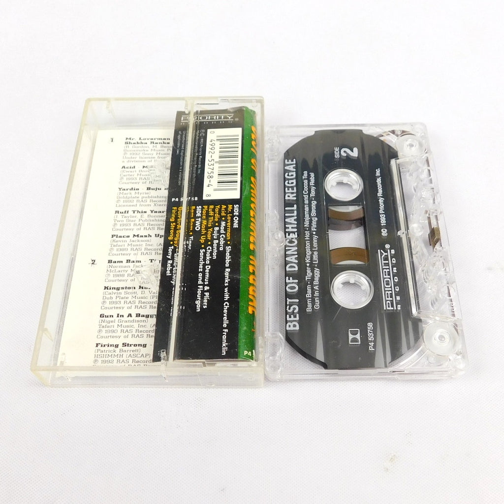 Best Of Dancehall Reggae Cassette Tested 1993 Compilation Priority P4 53758
