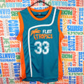 Semi-Pro Jackie Moon Flint Tropics Basketball Jersey - Size M
