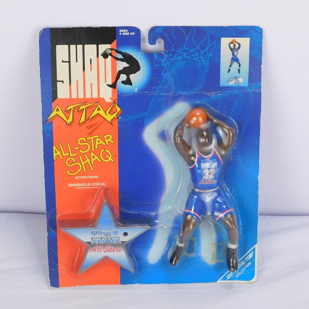 Vintage All Star Shaq Attaq Figure Kenner Sealed 1993 Shaquille O'Neal