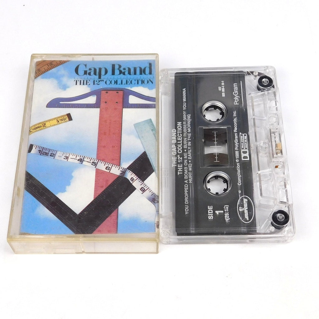 The Gap Band 12" Collection Audio Cassette Tested 1988 Polygram 826 808-4 M-1