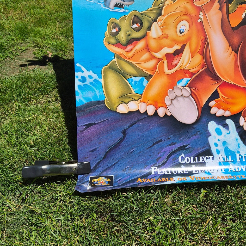 Land Before Time V The Mysterious Island 1997 Video Store Promo Poster