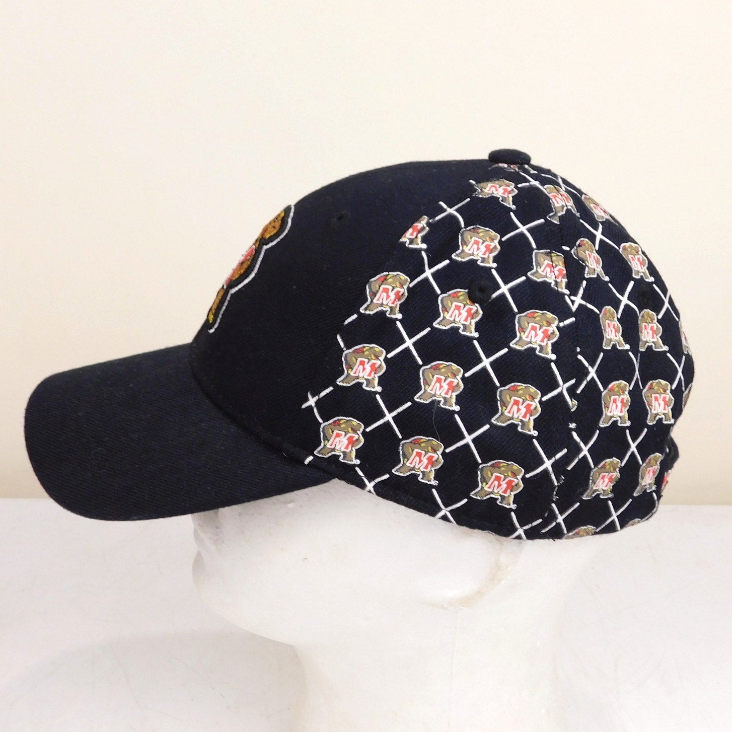 Maryland Terrapins All Over Print Hat Adjustable ML Caps
