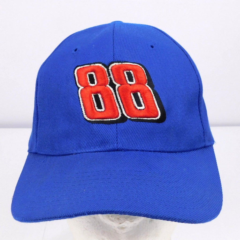 NASCAR Dale Earnhardt Jr Hat Cap 88 Adjustable Blue Red Embroidered Junior