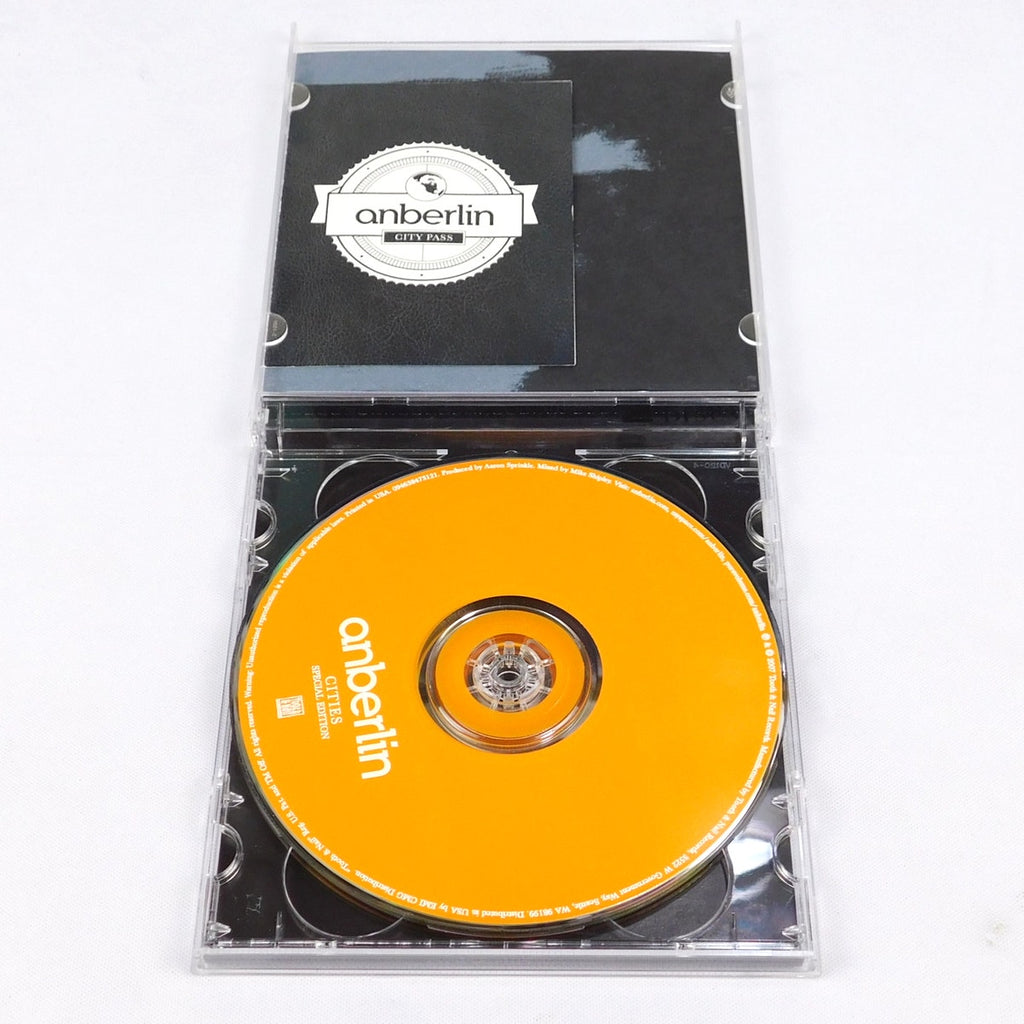 Anberlin Cities CD DVD Set 2 Discs Special Edition 2007 Tooth & Nail TND84730