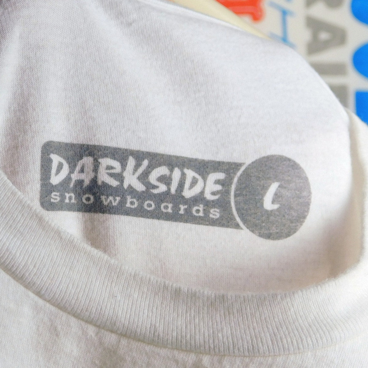 Darkside Snowboards Drop In Skull T Shirt - Size L