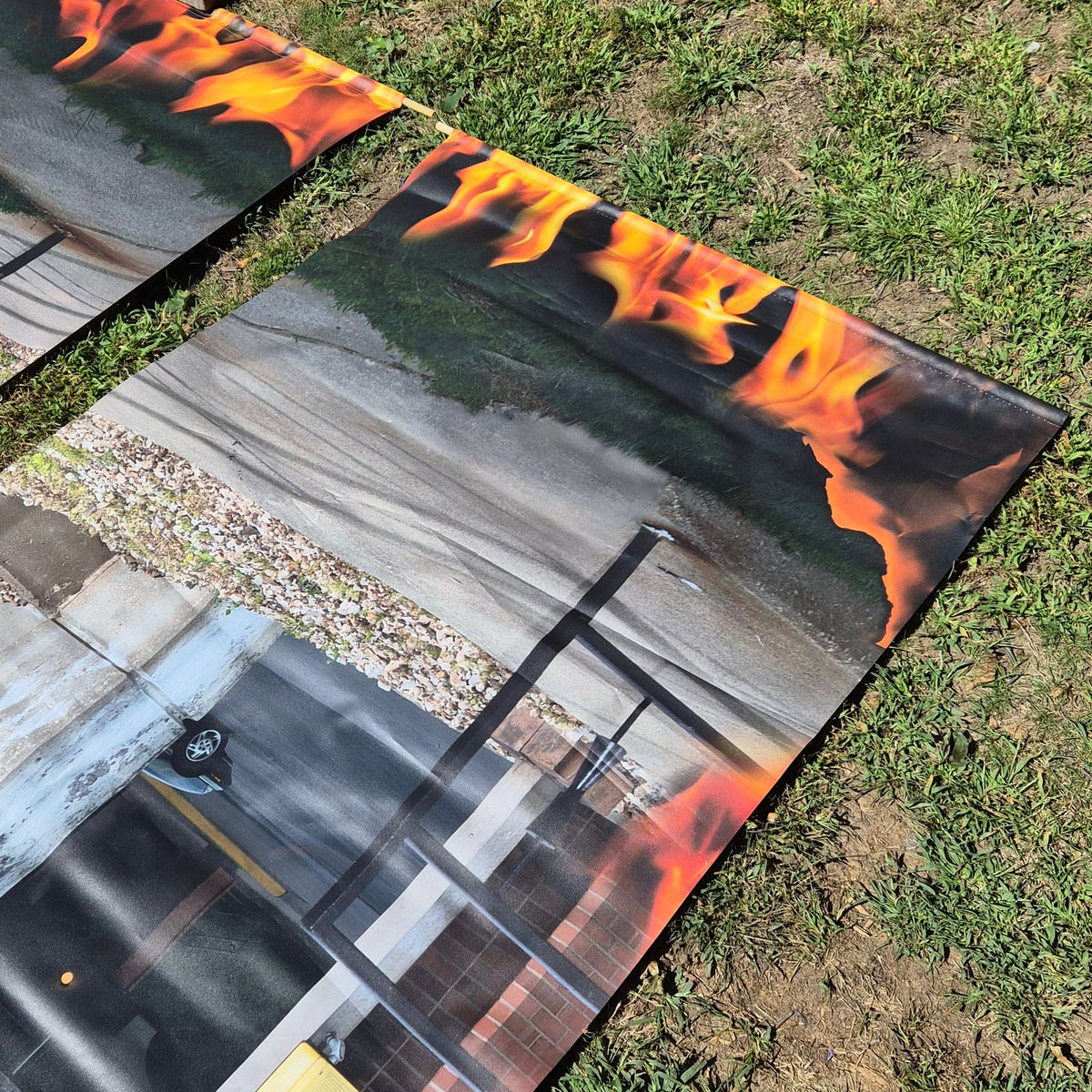 Spitfire Kyle Walker Zumiez Display Banner Set 44x102 Skateboarding Store Promo