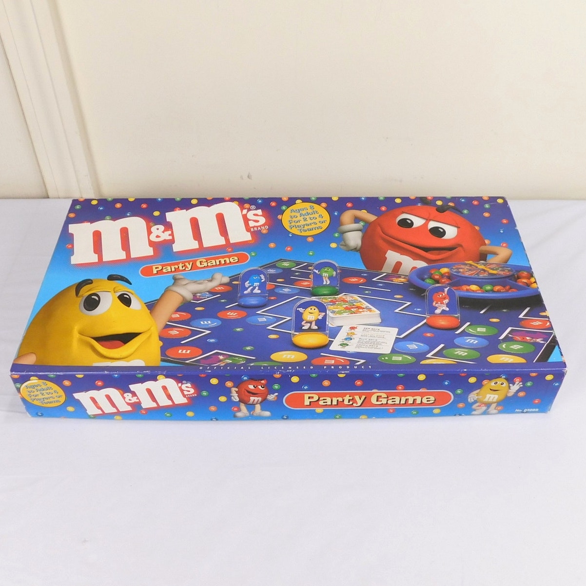 M&Ms Party Game Board Game Complete In Box Roseart 1999