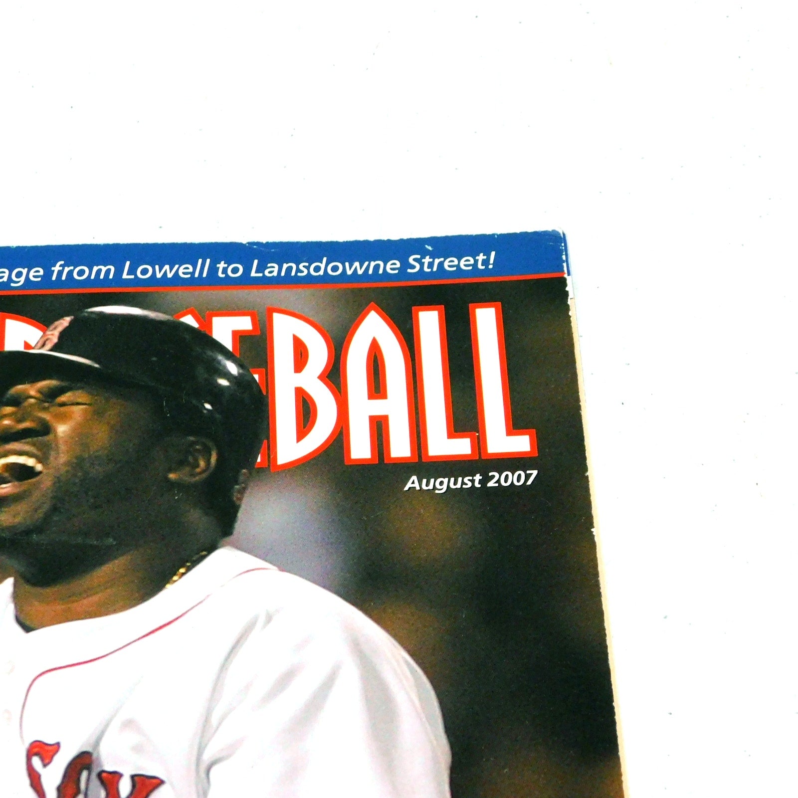 Boston Red Sox Baseball Magazine August 2007 David Ortiz Cover