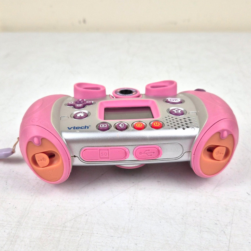 VTech Kidizoom Digital Camera Tested Working Pink 2 Megapixels 4x Zoom