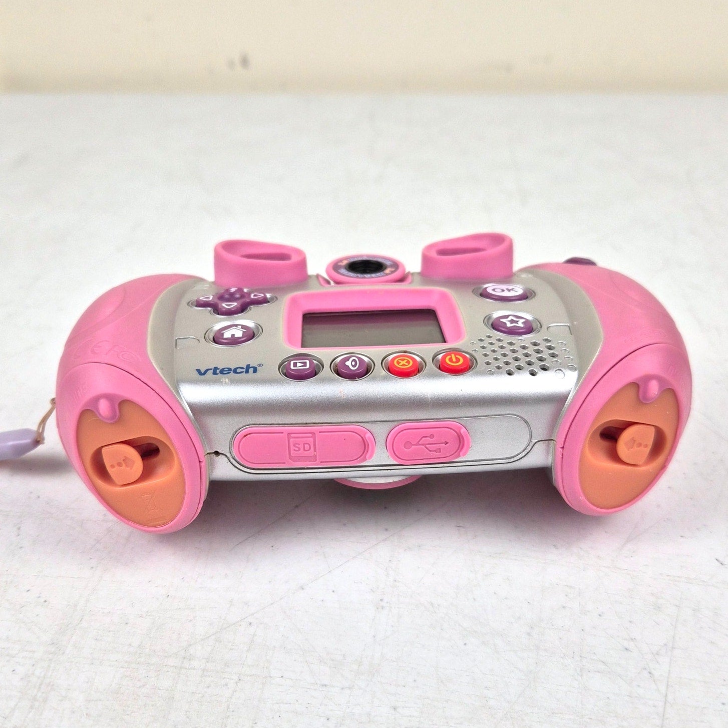 VTech Kidizoom Digital Camera Tested Working Pink 2 Megapixels 4x Zoom