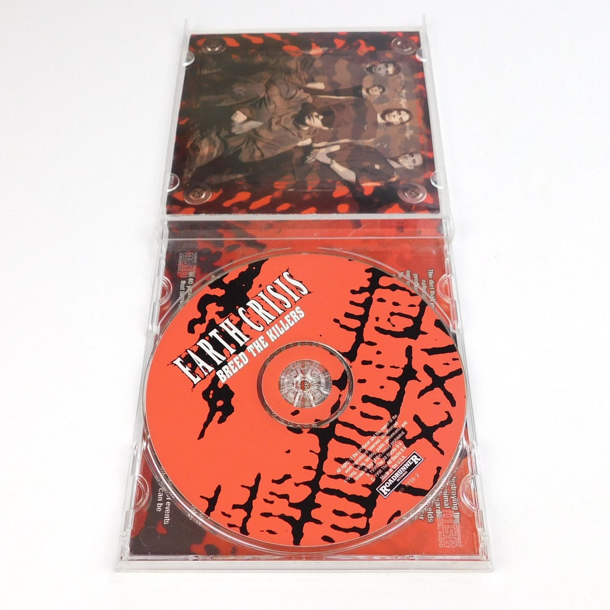Earth Crisis Breed the Killers CD 1998 Roadrunner 8706-2 Metalcore Tested