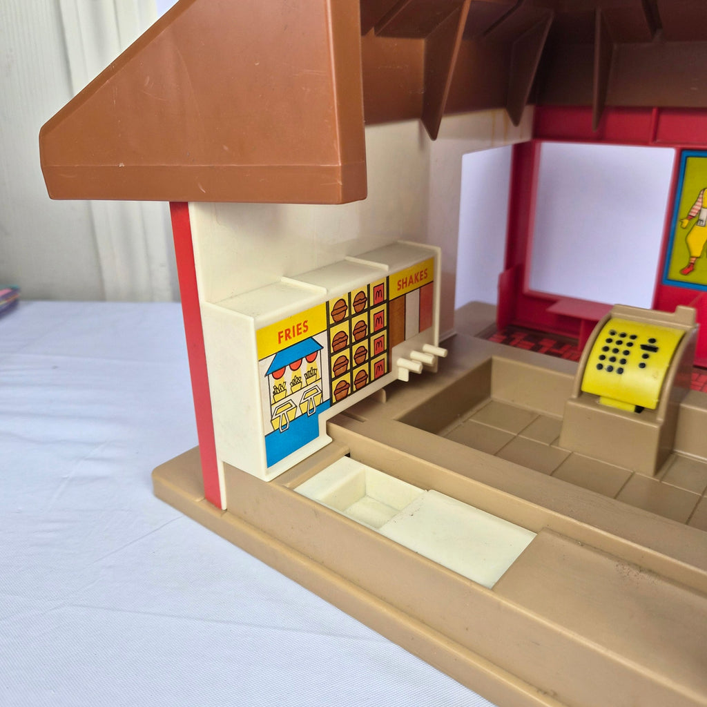 1981 Playskool McDonald's Restaurant Playset #431 Replacement Building