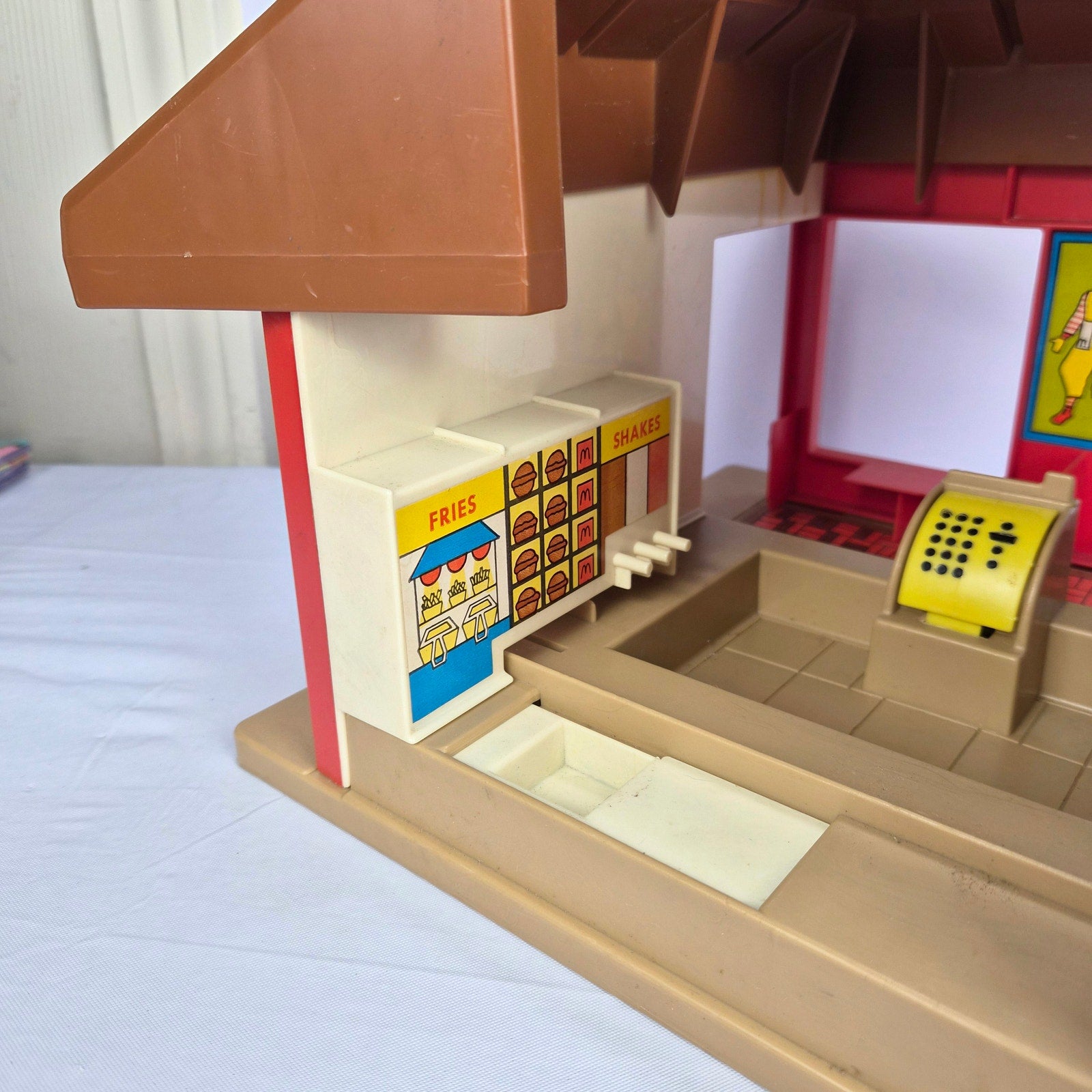 1981 Playskool McDonald's Restaurant Playset #431 Replacement Building