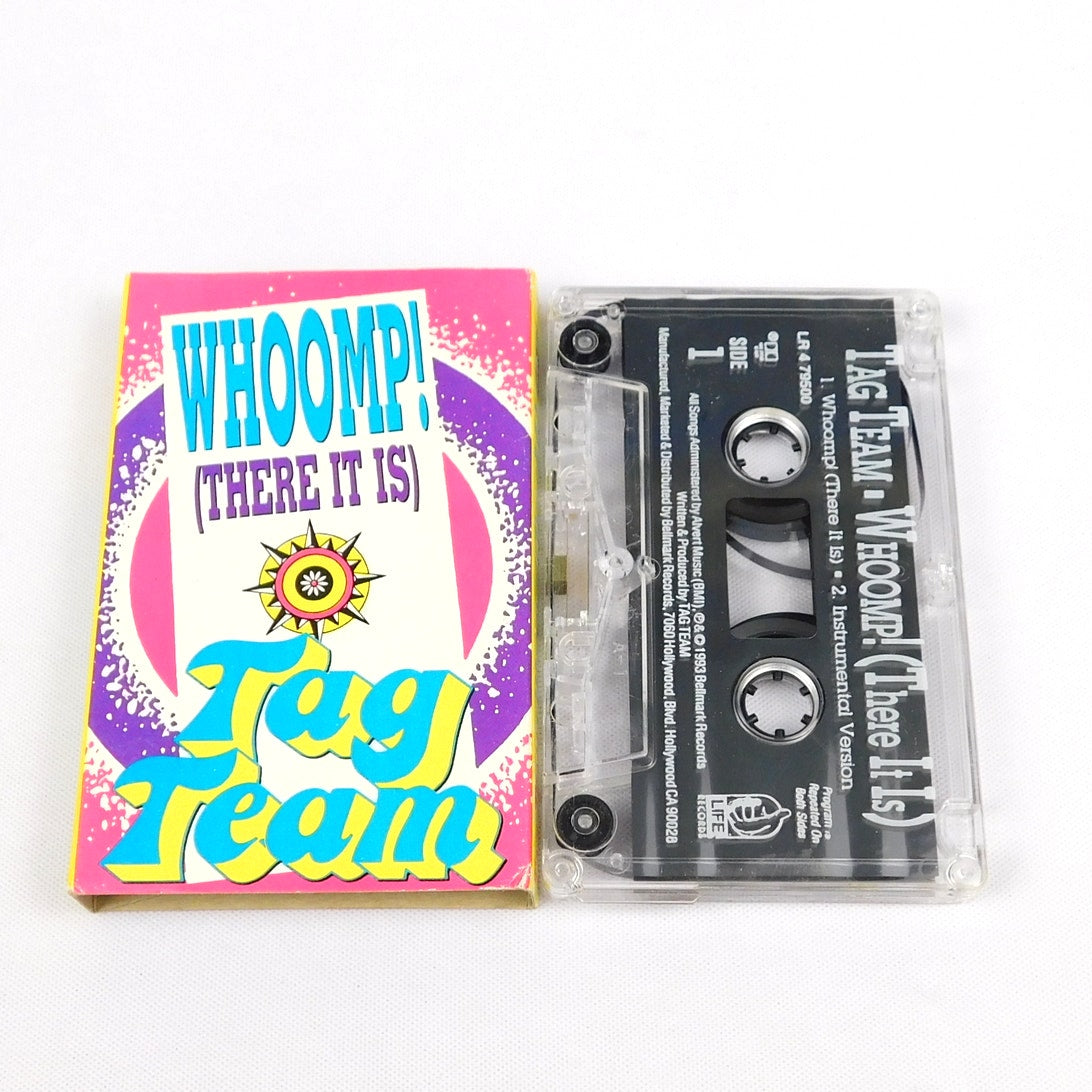 Tag Team Whoomp There It Is Cassette Single 1993 Tested Life Records LR 4 79500